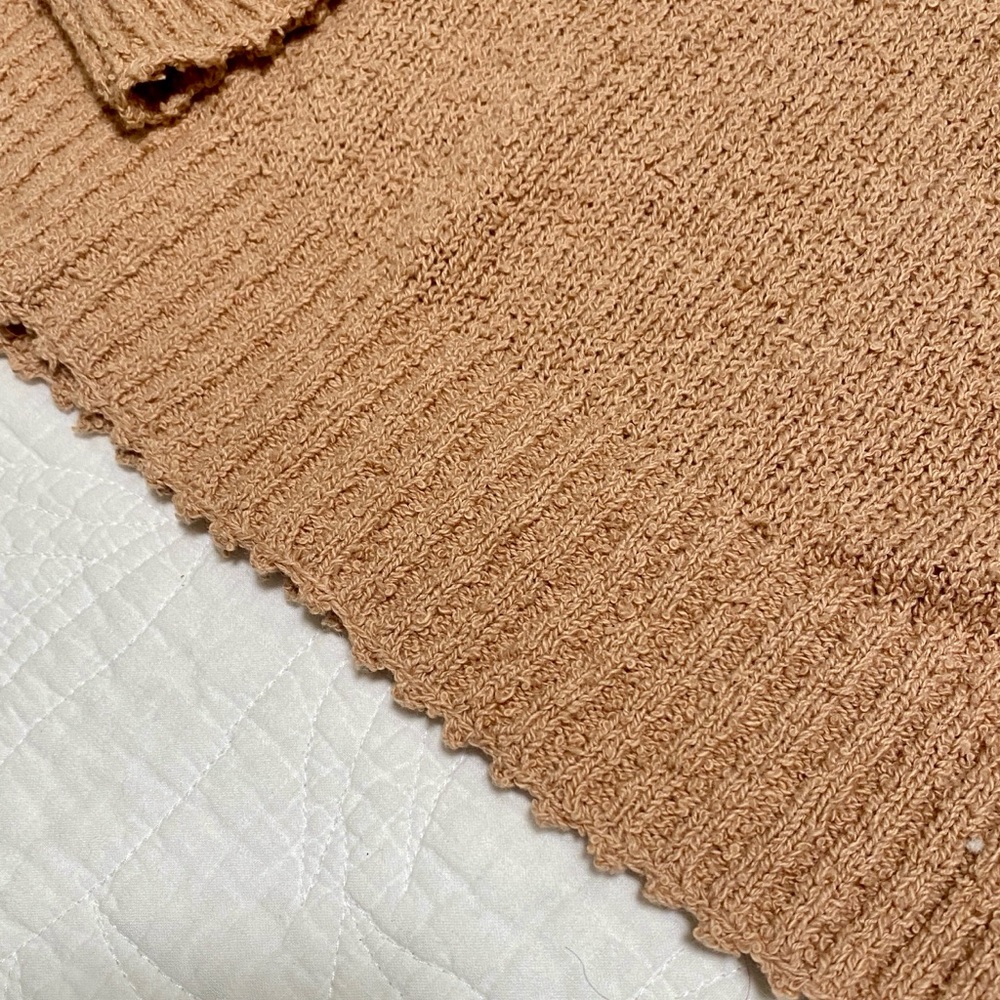Rachel Comey Olia Cardigan Peruvian Cotton Camel Large - Picture 10 of 13